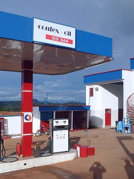 Station-service Confex-Oil de Sa’a, au Cameroun